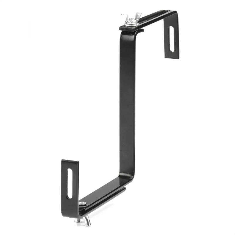 Adjustable Flower Box Outdoor Hanging for Garden Fence Wall Window Deck Wrought Iron Steel Metal Railing Planter Bracket - Image 5