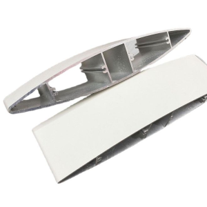 Aluminum Alloy Louver Profile Mold Making, Customized Ventilation Hollow Louver Blades, Customized Aluminum Alloy Breathable