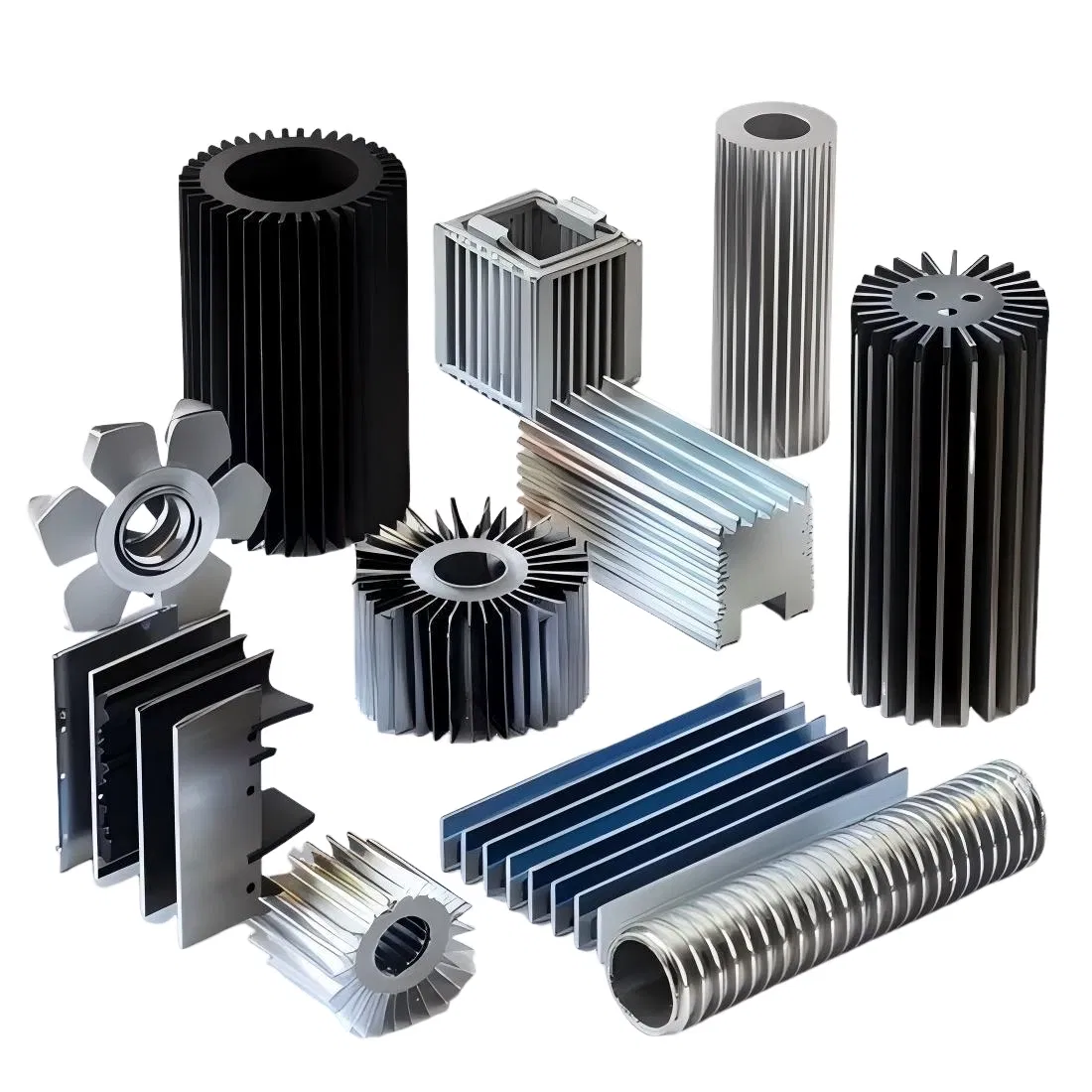 Aluminum Factory Large Section Mechanical Equipment, Automotive New Energy Aluminum Materials, Customized Industrial Aluminum Profiles with Drawings and Samples - Image 2