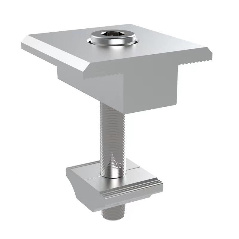 Aluminum Photovoltaic System Solar Panel Mounting Fittings, Frameless - Image 5