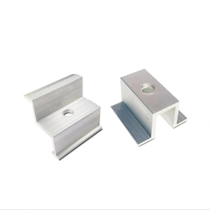 CE Certified Aluminum Solar Panel Mounting Brackets MID and End Clamp for Module Mounting Racking Solar MID Clamp