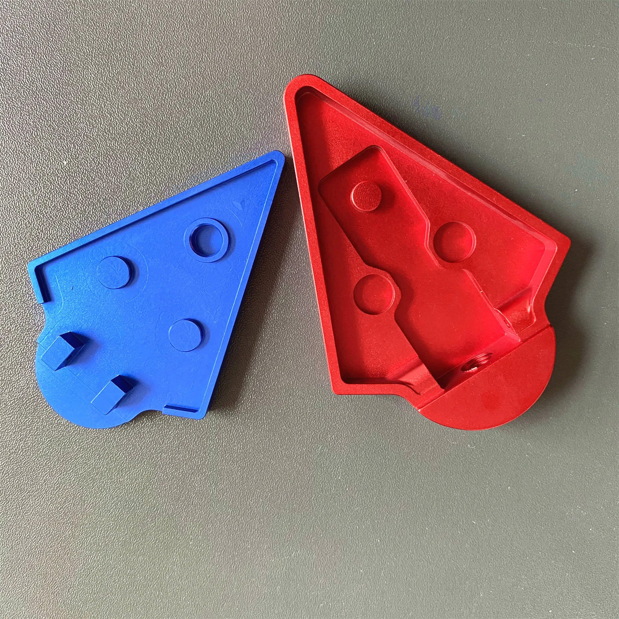 CNC Parts 5 Axes Factory OEM Aluminum CNC Milling Machining Parts CNC Milling Cutters with Blue Anodized Red Anodized by Yistar - Image 2