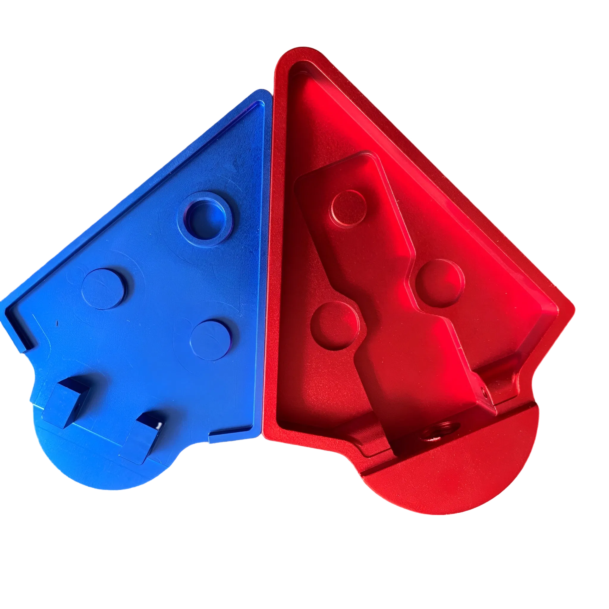 CNC Parts 5 Axes Factory OEM Aluminum CNC Milling Machining Parts CNC Milling Cutters with Blue Anodized Red Anodized by Yistar