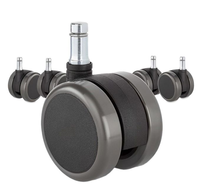 Circlip with Brake, Swivel Chair, Casters, Universal Wheels, Office Chair Wheels, Rollers, Casters, Silent Pulleys - Image 3