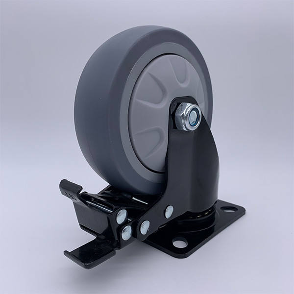 Circlip with Brake, Swivel Chair, Casters, Universal Wheels, Office Chair Wheels, Rollers, Casters, Silent Pulleys - Image 6