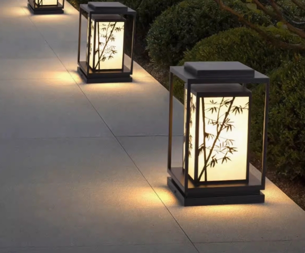 Cross Border Popular Solar Hollow out Floor Light, Courtyard Garden Floor Light, Waterproof Landscape Solar Lawn - Image 2