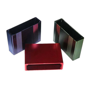 Custom Anodized CNC Aluminum Extrusion Enclosure Extruded Aluminum Electronic Box Electrical Project PCB Housing Electric Shell