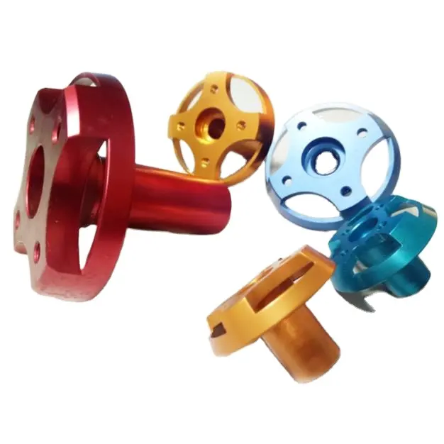 Custom CNC Spare Parts Brass/Stainless Steel/Aluminum Alloy Milling Service with Colorful Anodizng Finish - Image 2