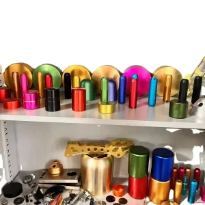 Custom CNC Spare Parts Brass/Stainless Steel/Aluminum Alloy Milling Service with Colorful Anodizng Finish