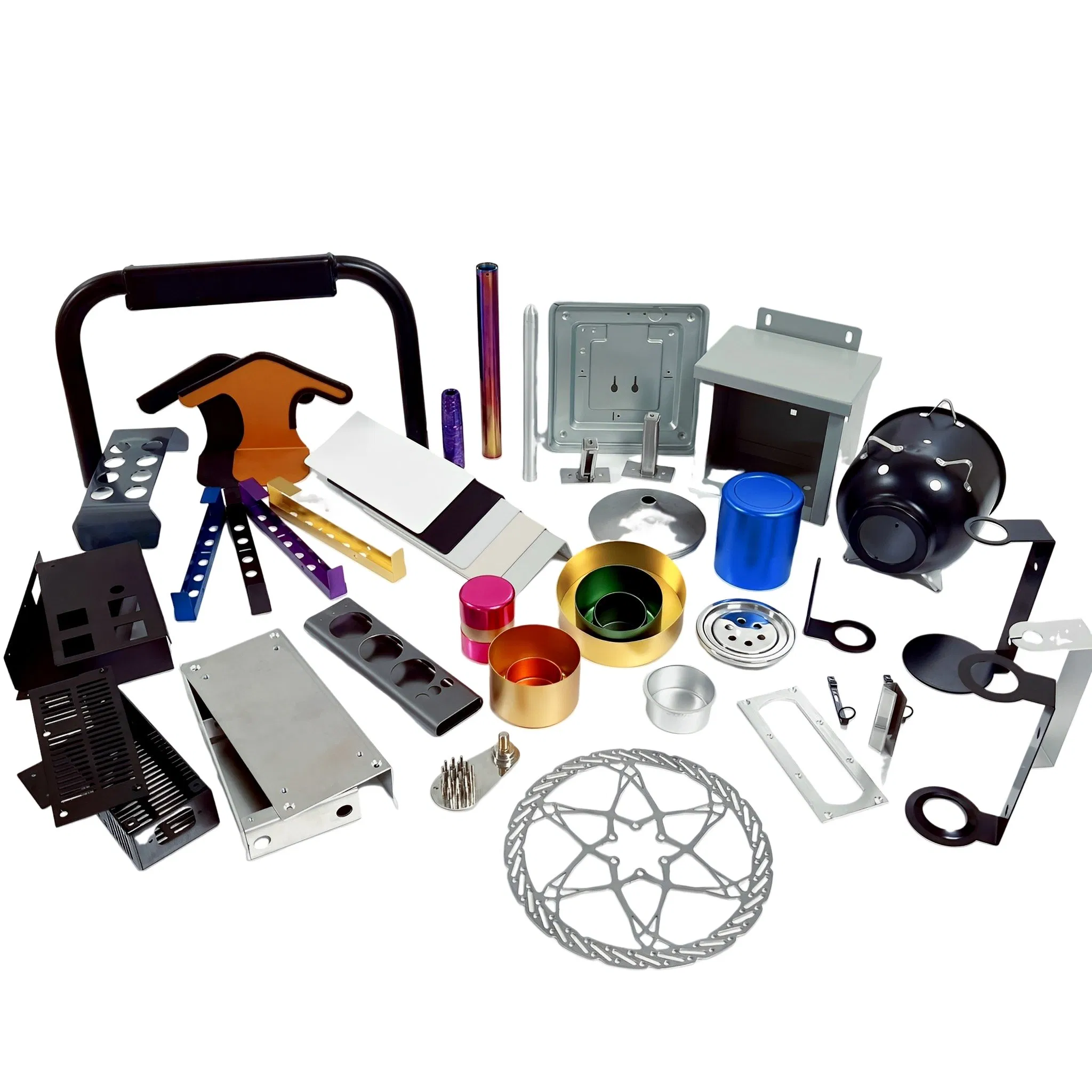 Custom Colorful Anode Service, Customized Various CNC Machining Spare Products, and Processing According to Technical Drawing