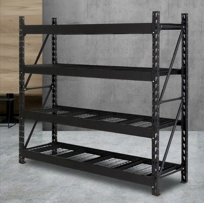 Custom Medium Duty Display Shelving Garage Racking Shelves Steel Warehouse Shelf Metal Storage Rack Pallet Shelf and Rack - Image 4