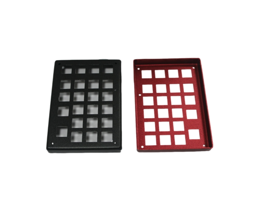 Custom Metal Stamping Square Aluminum Alloy Button Cover Hardware Metal Stretching Parts Alloy Stamping Parts Button Panel - Image 2