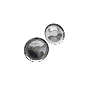 Customize Stamping Stainless Steel Circular Tray Steel Plate Dining Plate Supporting Laser Marking