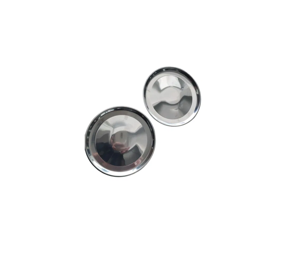 Customize Stamping Stainless Steel Circular Tray Steel Plate Dining Plate Supporting Laser Marking