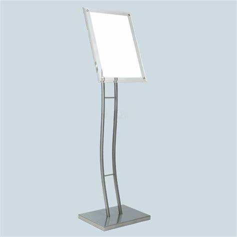 Customized Advertising Display Rack Hanging Metal Frame Kt Board Exhibition Rack Display Stand - Image 2
