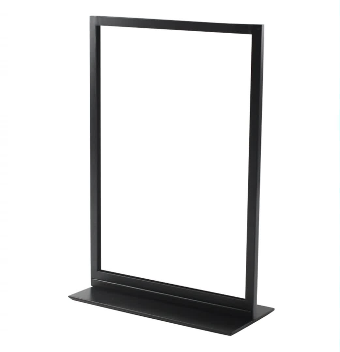 Customized Advertising Display Rack Hanging Metal Frame Kt Board Exhibition Rack Display Stand