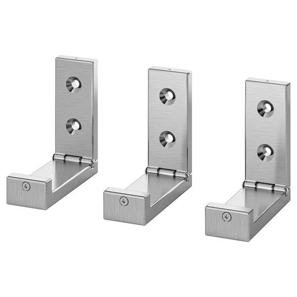 Customized Aluminum Alloy Round Head Hole Free Clothes Hook, Wall Mounted Folding Invisible 90 Degree Hook - Image 3
