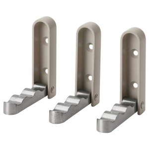 Customized Aluminum Alloy Round Head Hole Free Clothes Hook, Wall Mounted Folding Invisible 90 Degree Hook