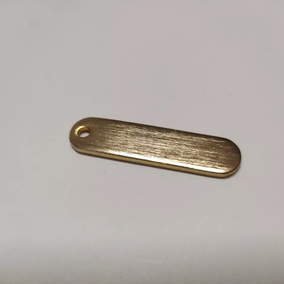 Customized Pure Copper Wiredrawing Anti Loss Brand Lettering Customized New Product Creative Strip Brass Telephone Number Plate - Image 3