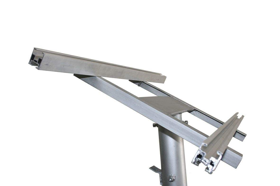 Customized Solar Panel Photovoltaic Bracket, Adjustable Triangular Photovoltaic Bracket/Solar Panel Mounting Aluminum Rail Splice - Image 2