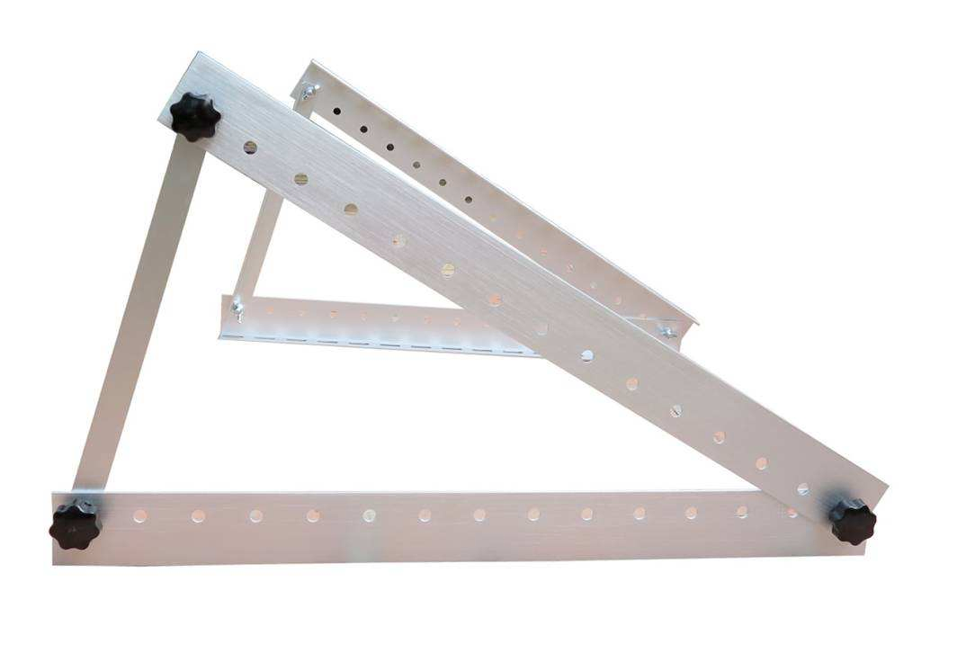 Customized Solar Panel Photovoltaic Bracket, Adjustable Triangular Photovoltaic Bracket/Solar Panel Mounting Aluminum Rail Splice - Image 5