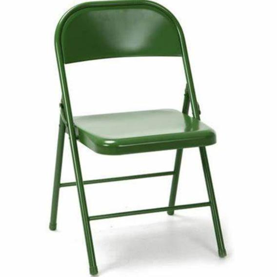 Customized Vintage Lawn Chairs Green & Gold Tubed Aluminum Metal Chair, Terrace Furniture, Tube Bending Service - Image 4