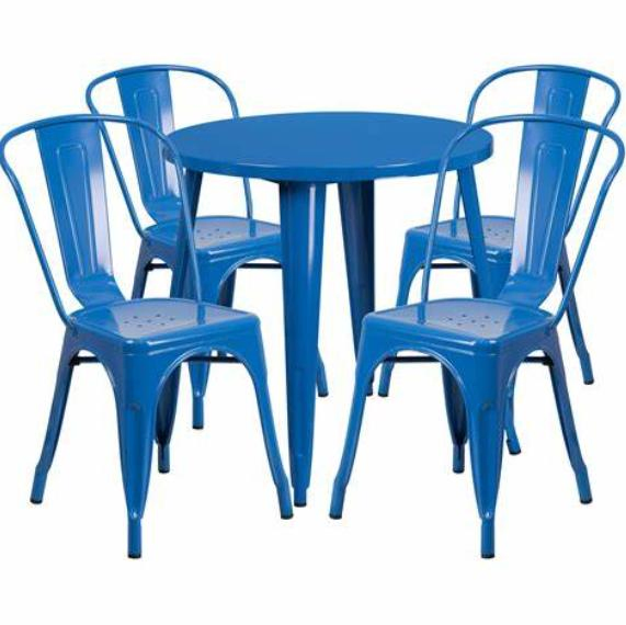 Customized Vintage Lawn Chairs Green & Gold Tubed Aluminum Metal Chair, Terrace Furniture, Tube Bending Service - Image 5