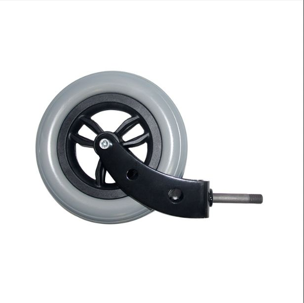 Customized Wheelchair Accessories Front Small Wheel 6-Inch 7-Inch Universal Wheelchair Wheel Solid Wheel Bottom Wheels of Garbage Bin - Image 5