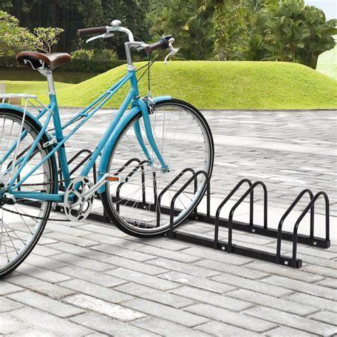 Cycle Stand Bicycle Rack Portable Foldable Vertical Parking Bike Storage Cycling Rack Holder Bike Stand - Image 2