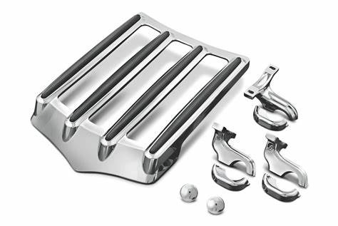Detachable Adjustable 2-up Luggage Rack Mount Fit for Harley Touring Cvo Street Glide Road King Road Glide 2009-2023 - Image 4