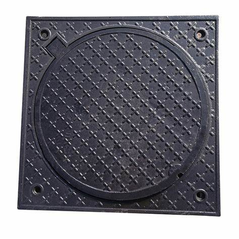 Ductile Iron Manhole Cover for Municipal Roads, Sewers, Manholes, Sewage, Sand Wells, Circular Manhole Cover Sleeve, Manhole Circle - Image 2