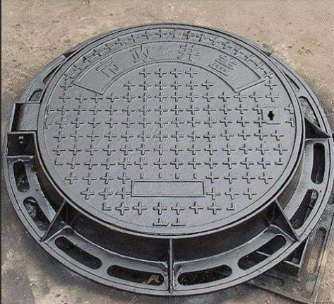 Ductile Iron Manhole Cover for Municipal Roads, Sewers, Manholes, Sewage, Sand Wells, Circular Manhole Cover Sleeve, Manhole Circle - Image 4