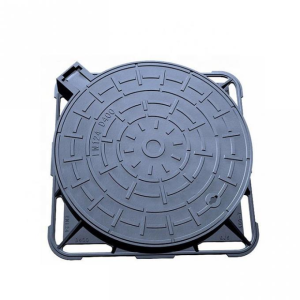 Ductile Iron Manhole Cover for Municipal Roads, Sewers, Manholes, Sewage, Sand Wells, Circular Manhole Cover Sleeve, Manhole Circle