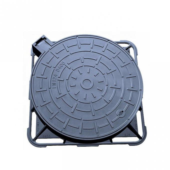 Ductile Iron Manhole Cover for Municipal Roads, Sewers, Manholes, Sewage, Sand Wells, Circular Manhole Cover Sleeve, Manhole Circle