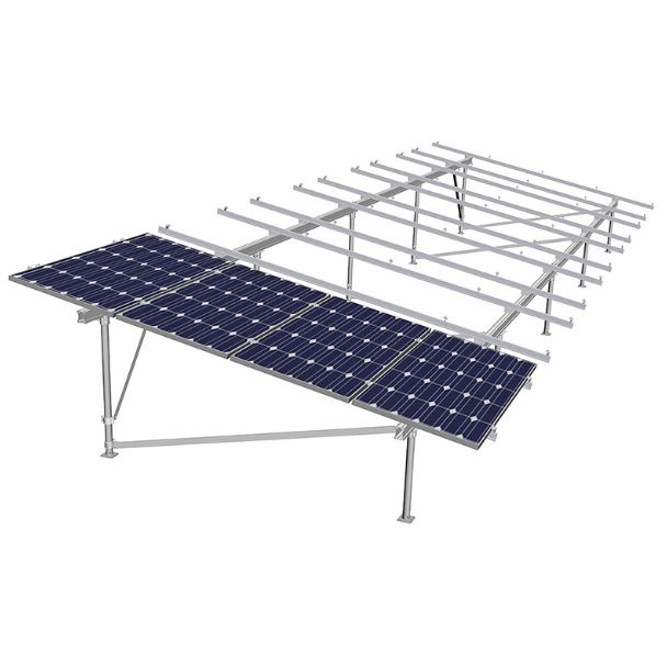 Durable Steel and Aluminum Solar Bracket Fabrication Services - Image 2
