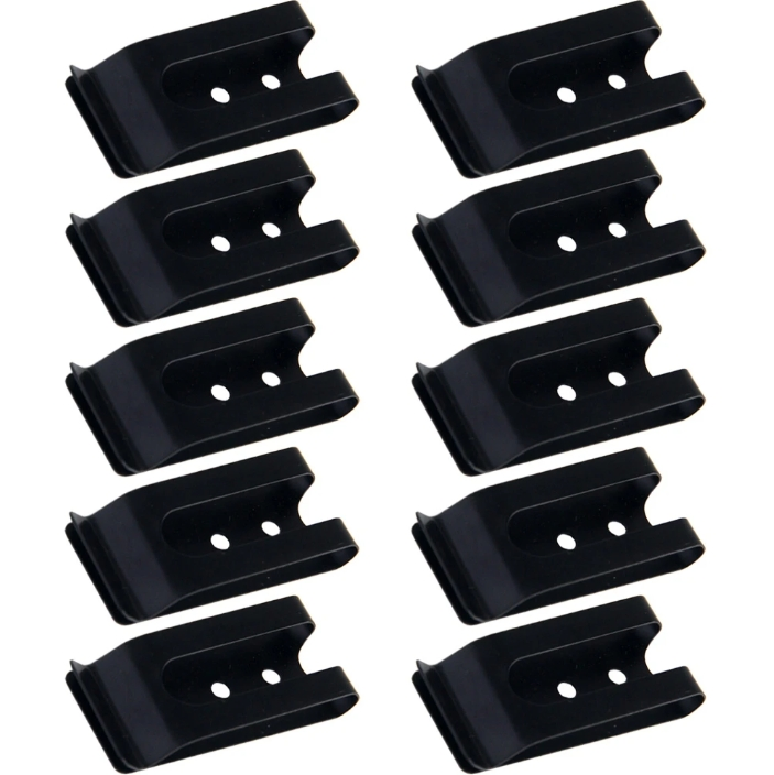 Factory Custom Heavy Duty Zinc Coated Metal Spring Stainless Steel Holster Spring Steel Belt Clip - Image 2