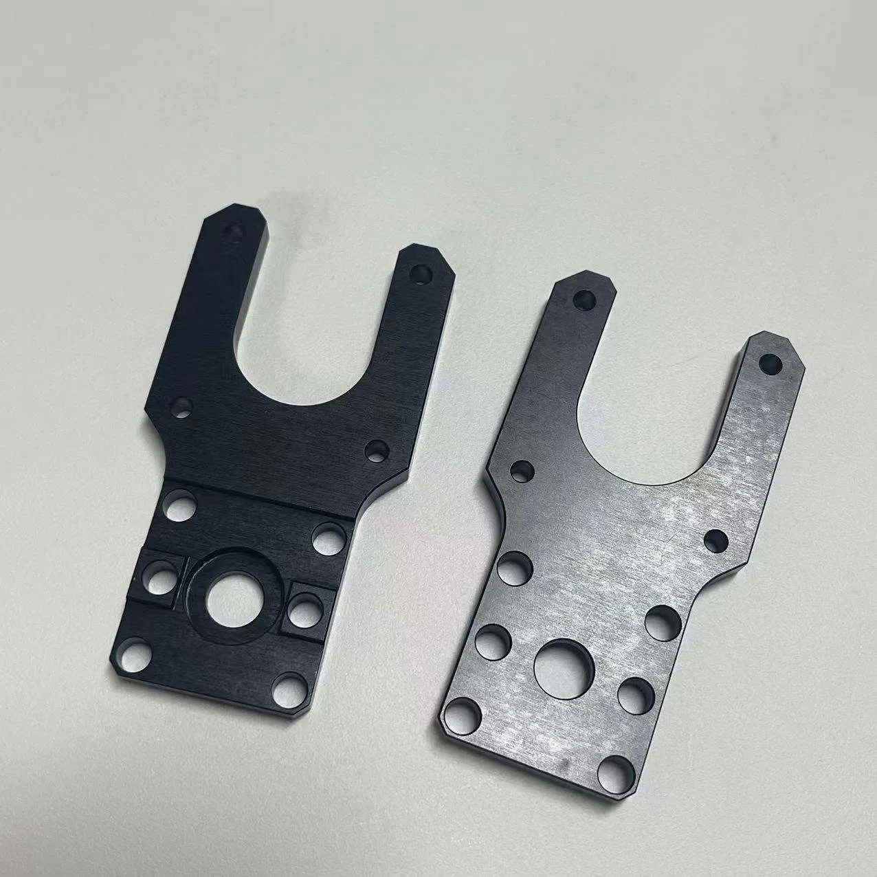Factory Customized Aluminum Plate CNC Milling Parts Z-Motor-Mount for Printer Accessories - Image 2