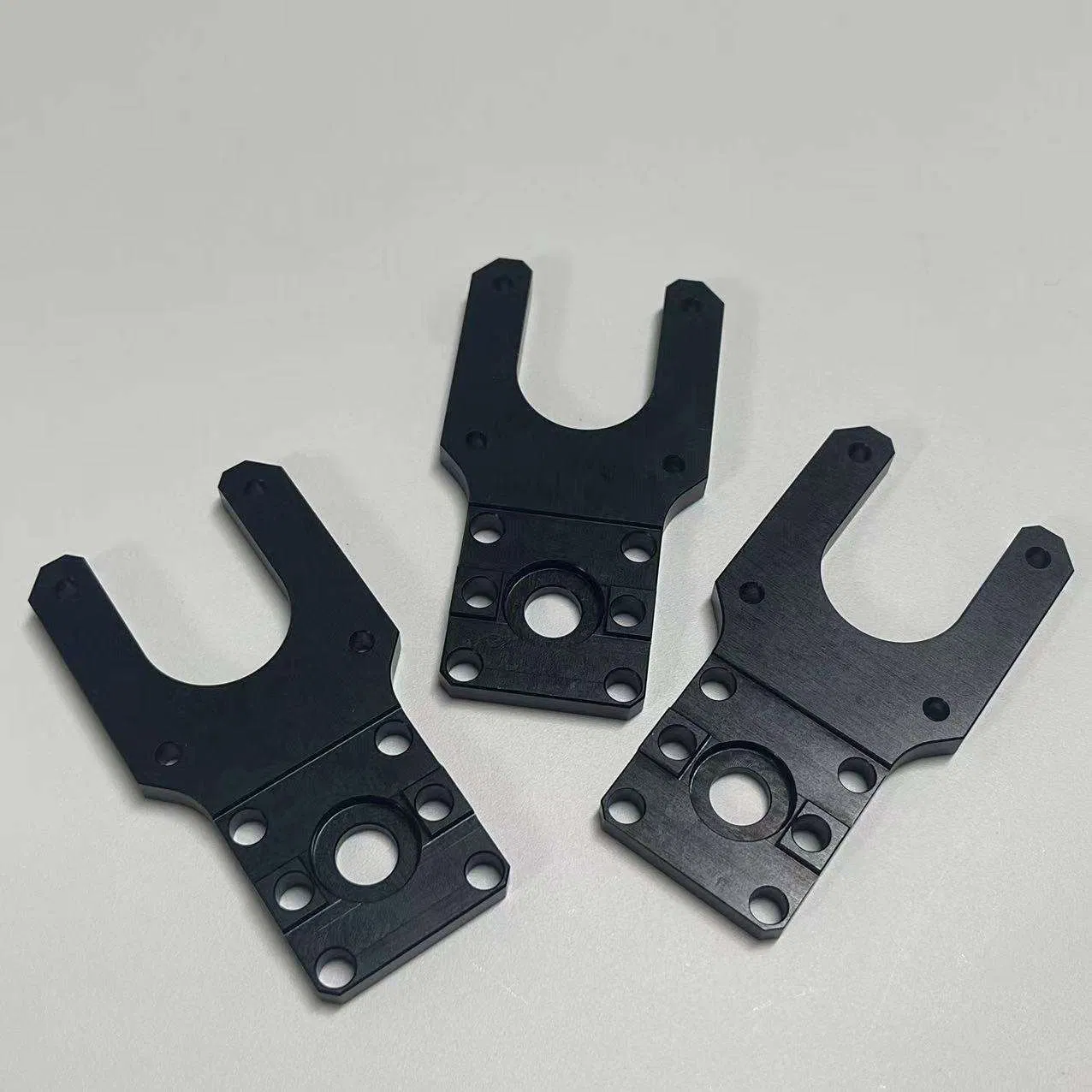 Factory Customized Aluminum Plate CNC Milling Parts Z-Motor-Mount for Printer Accessories - Image 4