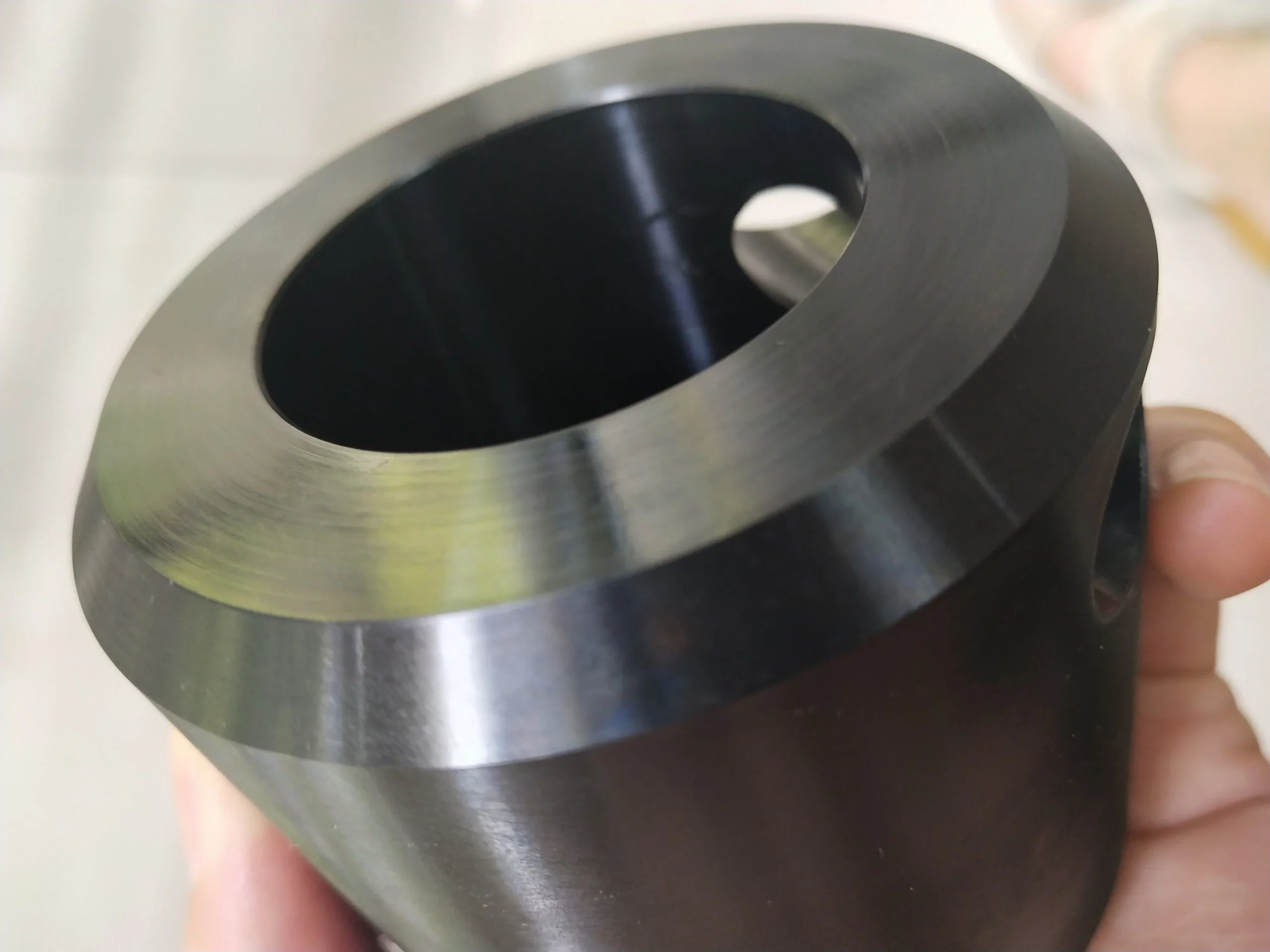 Factory OEM Tight Tolerance Truck Parts Steel Sleeve CNC Machining Parts with Black Phosphated Finish by Yistar - Image 2