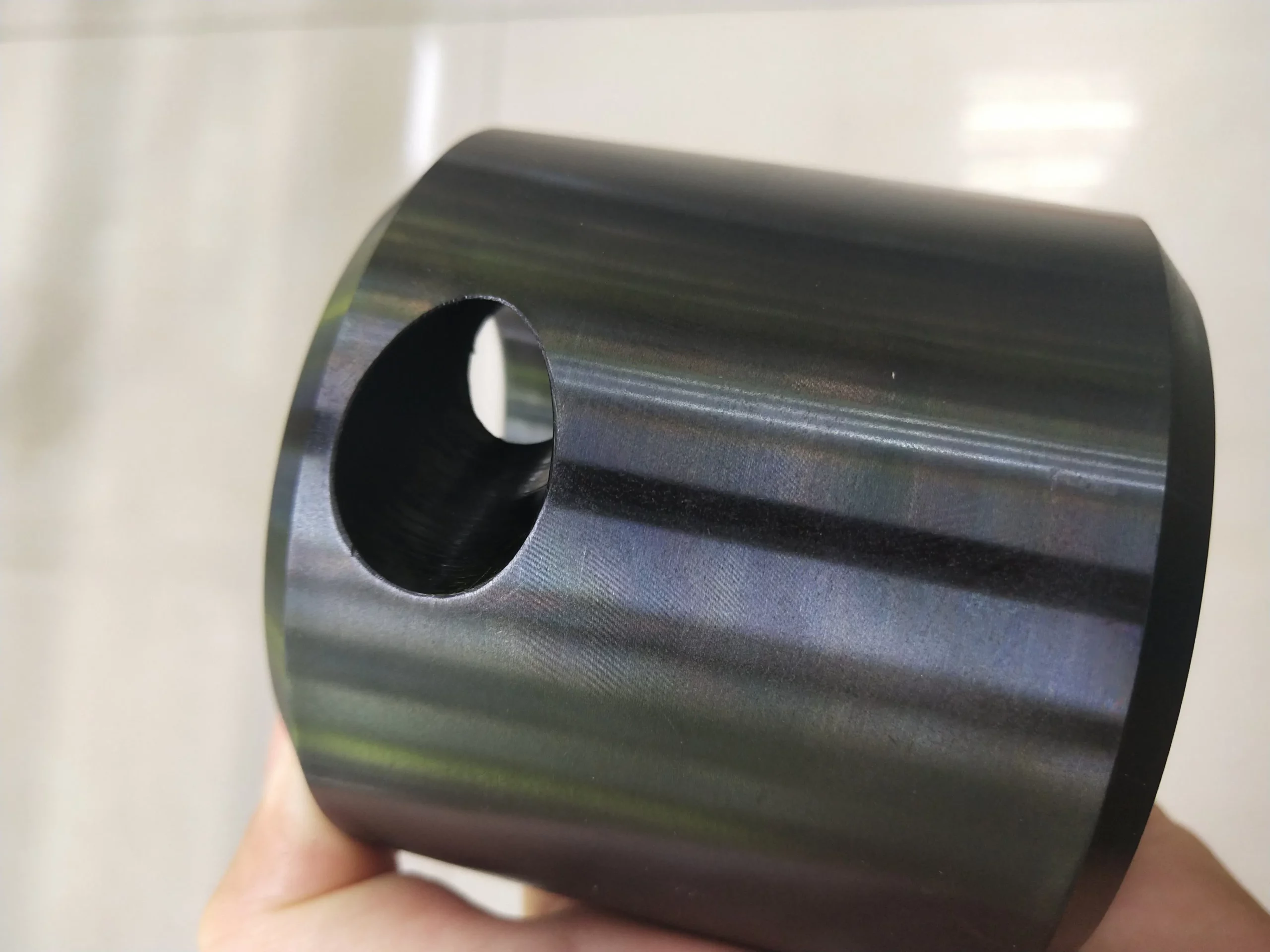Factory OEM Tight Tolerance Truck Parts Steel Sleeve CNC Machining Parts with Black Phosphated Finish by Yistar - Image 6