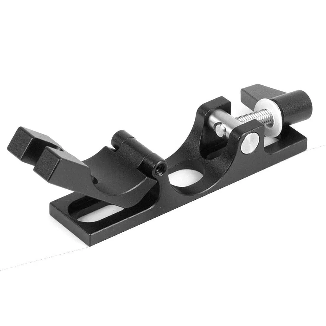 Factory Wholesale Drone Accessories Aluminum CNC Milling Rod Clamp Bracket Holder with 1/4 3/8 Mount - Image 2