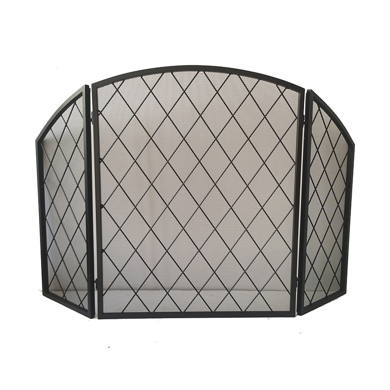 Fireplace Screen Nordic Metal Fireplace Mesh Fireproof Mesh True Fire Fireplace Tools Fireplace Accessories Supplies Customizable - Image 3