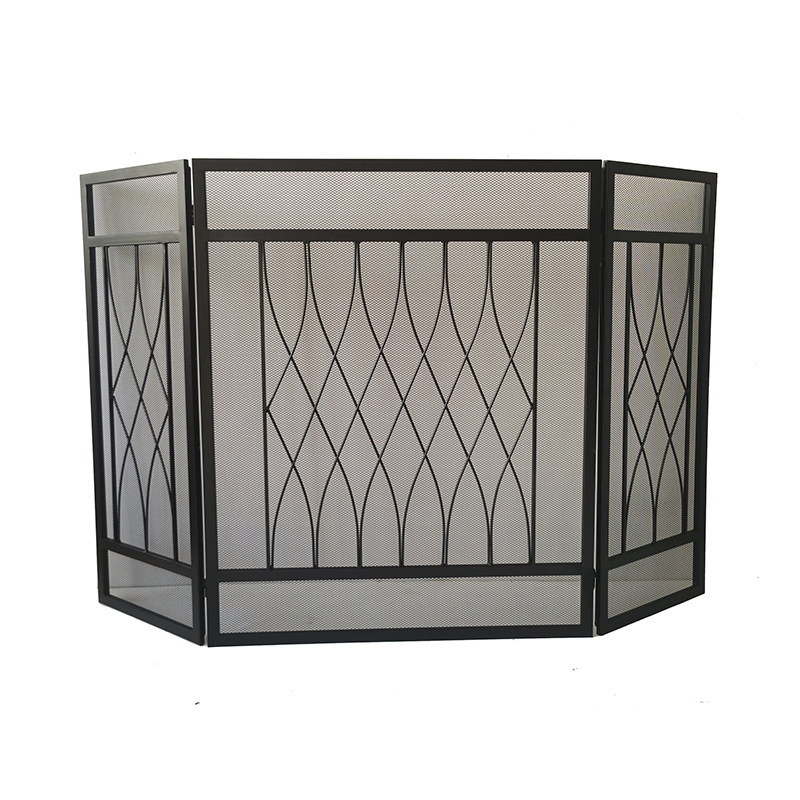 Fireplace Screen Nordic Metal Fireplace Mesh Fireproof Mesh True Fire Fireplace Tools Fireplace Accessories Supplies Customizable - Image 4
