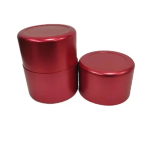 Food Grade Aluminum Storage Jar Portable Multipurpose Airtight Aluminum Stash Containers for Spices, Coffee, Teas, Jewelry