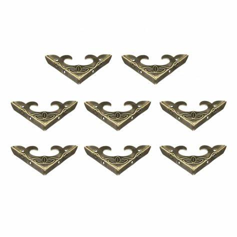 Hardware Accessories Creative Accessories Bag Corner Zinc Alloy Edge Clip Right Angle Corner - Image 5