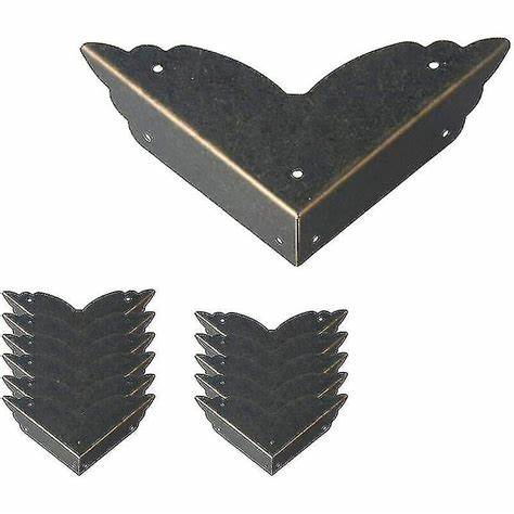 Hardware Accessories Creative Accessories Bag Corner Zinc Alloy Edge Clip Right Angle Corner - Image 6