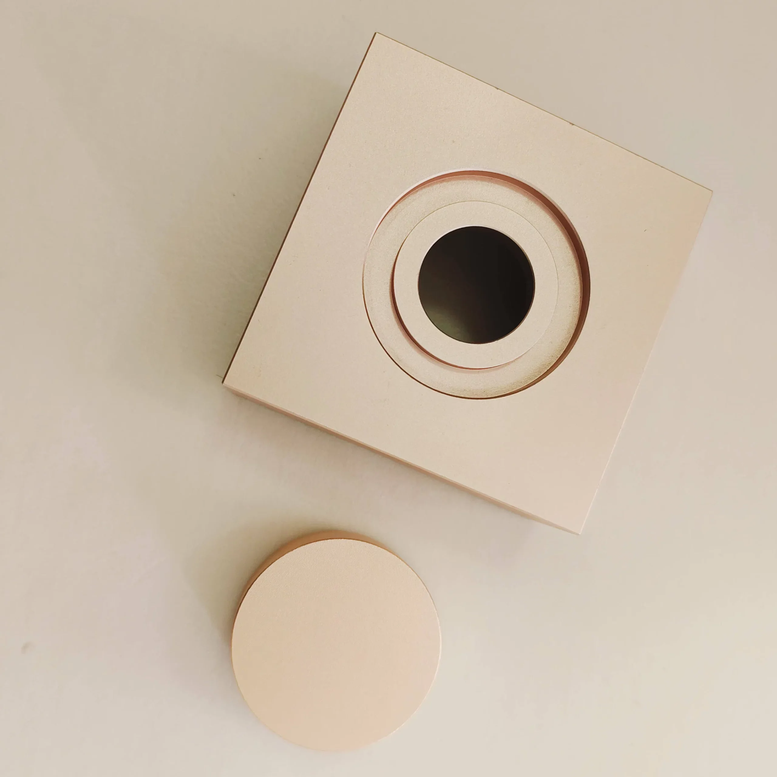 High Precision Wall Lamp Shell CNC Machining Lamp Fitting Customized Color Rose Gold Anodizing CNC Machining Milling Service - Image 3