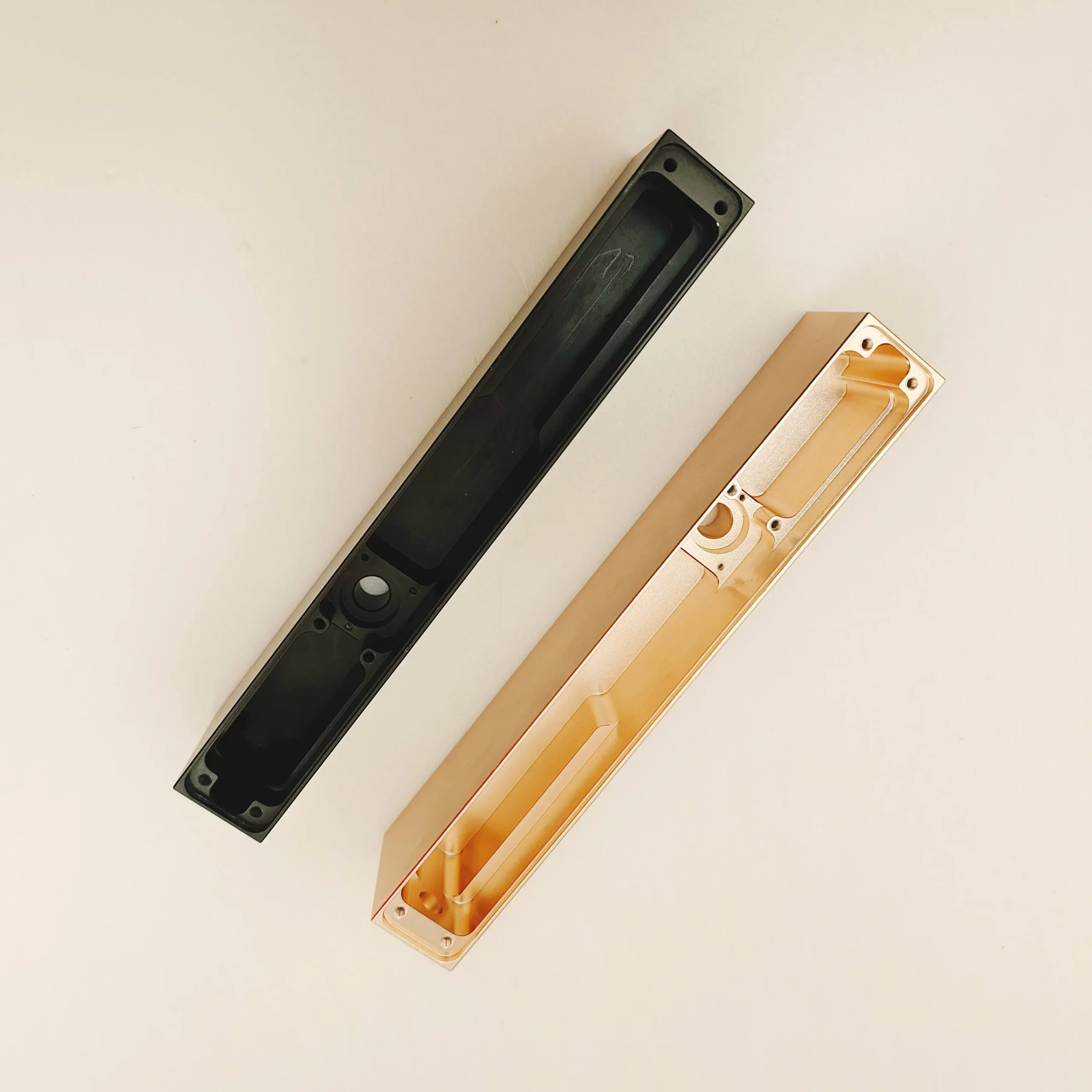 High Precision Wall Lamp Shell CNC Machining Lamp Fitting Customized Color Rose Gold Anodizing CNC Machining Milling Service - Image 5