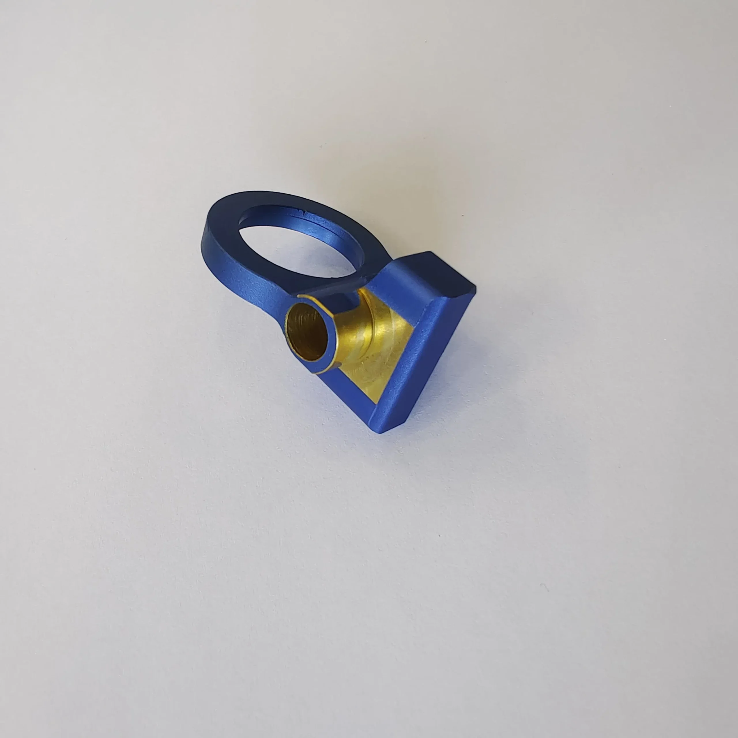 High Quality Customized Aluminum O Ring with Two-Color Anodized Finish by Yistar CNC Machining Milling Service - Image 3