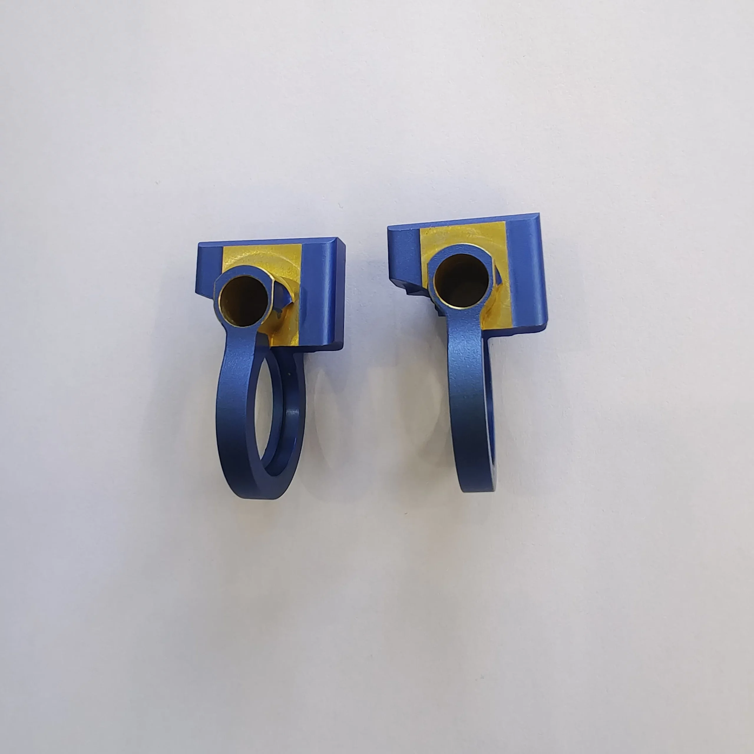 High Quality Customized Aluminum O Ring with Two-Color Anodized Finish by Yistar CNC Machining Milling Service - Image 5